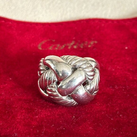 David Yurman Belmont Curb Ring – Sterling Silver, Size 7 Discontinued Rare Model - Picture 7 of 8